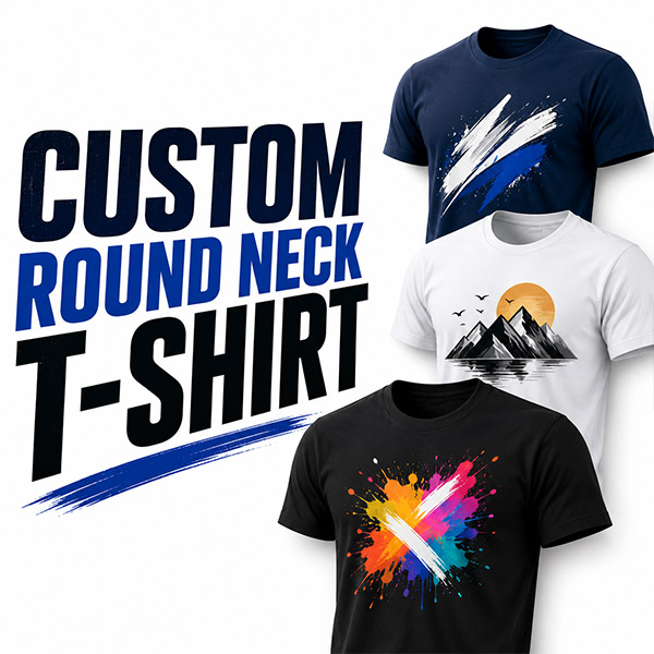 Round Neck T-Shirt Manufacturer