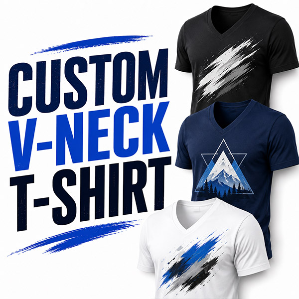 V-Neck T-Shirt Manufacturer